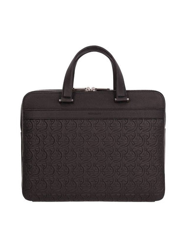 BUSINESS BAG WITH EMBOSSING - SALVATORE FERRAGAMO - BALAAN 1