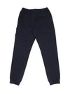 Cotton Fleece Cargo Truck Pants Black - STONE ISLAND - BALAAN 6