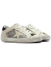 Star Patch Lace-Up Low Top Sneakers Ivory - GOLDEN GOOSE - BALAAN 5