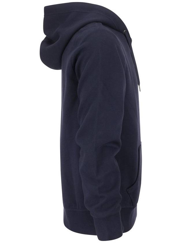 Embroidered Logo Zip Up Hoodie Navy - POLO RALPH LAUREN - BALAAN 4