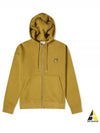 Bold Fox Head Patch Cotton Zip-Up Hoodie Khaki - MAISON KITSUNE - BALAAN 2