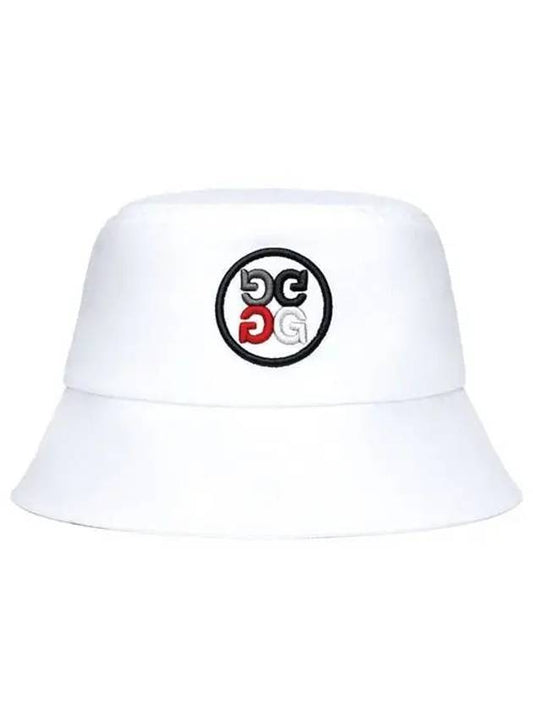 Circle G Woven Bucket Hat White - G/FORE - BALAAN 1