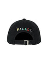 JCDC2 6Panel Cap Black JCDC2 6Panel Black - PALACE - BALAAN 3