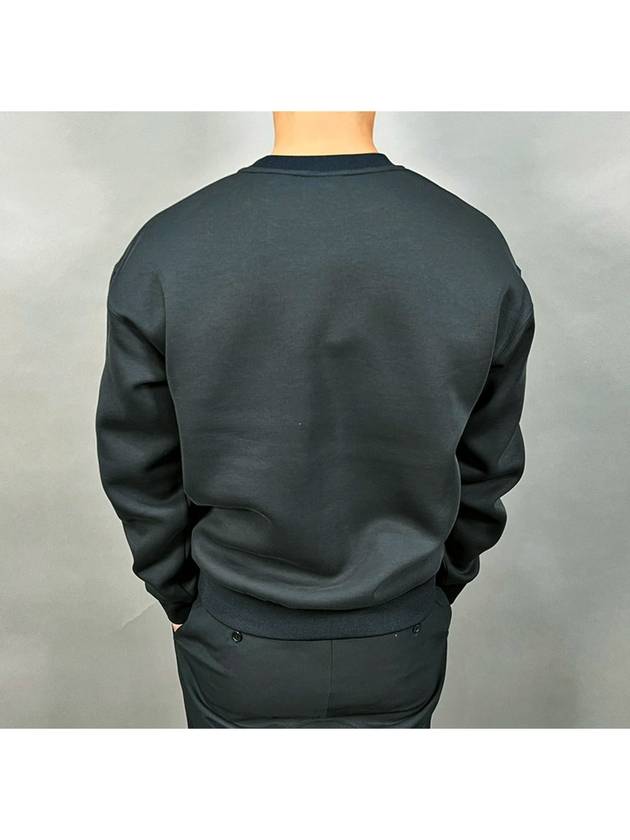 Max Crew Neck Double Face Jersey Sweatshirt Black - MACKAGE - BALAAN 10