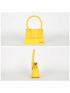 Le Grand Chiquito Leather Large Tote Bag Yellow - JACQUEMUS - BALAAN 3