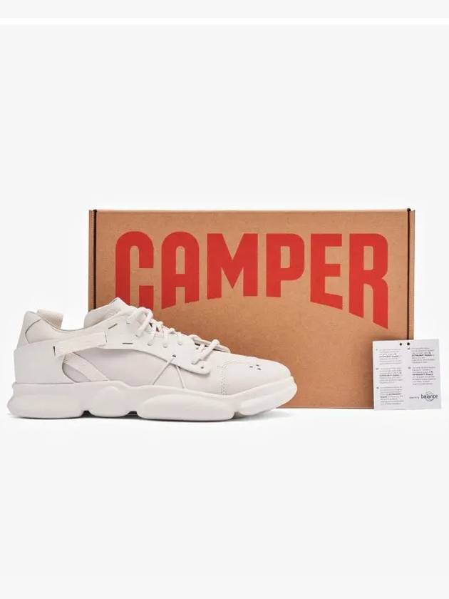 Karst Leather Low Top Sneakers White - CAMPER - BALAAN 5