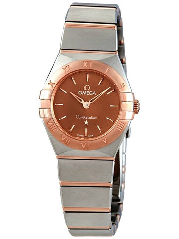 Omega Constellation Quartz Brown Dial Ladies Watch 131.20.25.60.13.001 - OMEGA - BALAAN 1