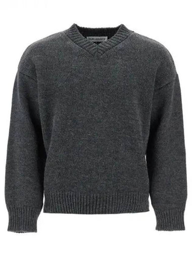 SONAR V neck wool knit 271129 - OUR LEGACY - BALAAN 1