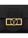 Dauphine Soft MM Shoulder Bag Black - LOUIS VUITTON - BALAAN 8