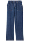 High Waist Flare Jeans Blue - A.P.C. - BALAAN 2