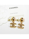 CC Logo Pearl Crystal Drop Earrings Gold - CHANEL - BALAAN 6