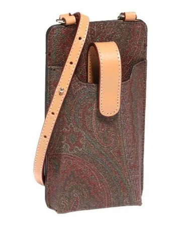 Paisley phone holder bag women s cross - ETRO - BALAAN 1