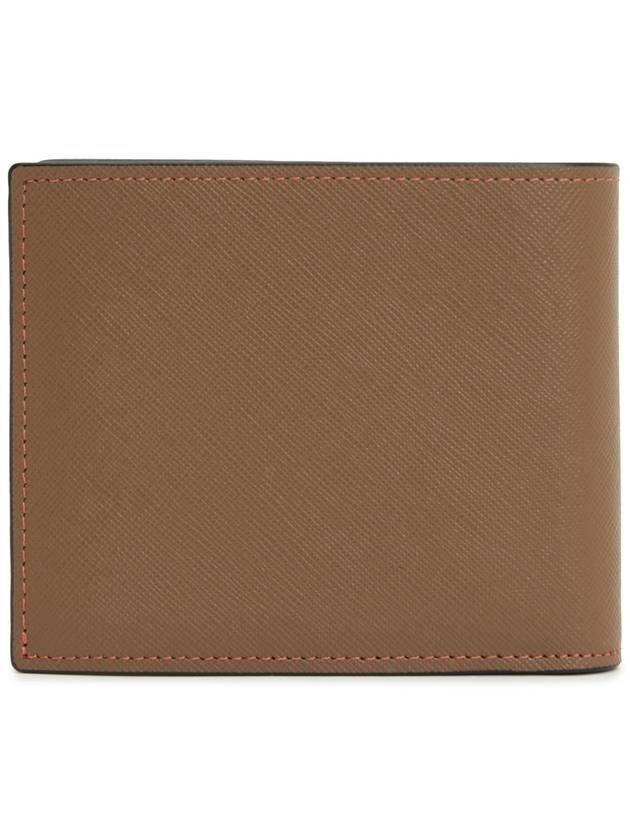 color block leather bifold wallet PFMI0003L0LV520 - MARNI - BALAAN 3