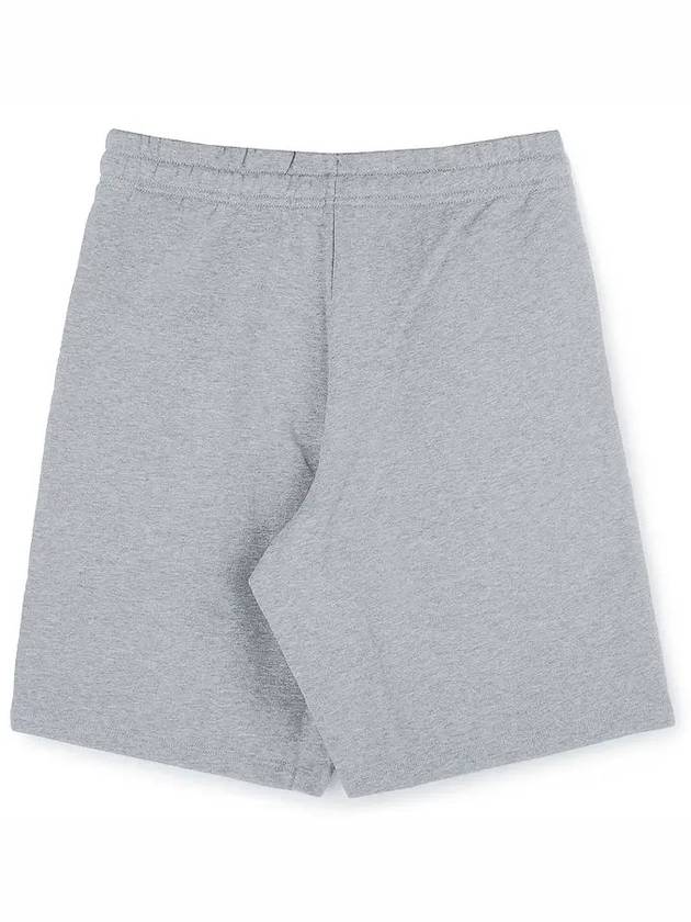 Men's Logo Drawstring Waist Track Shorts Grey - A.P.C. - BALAAN 3