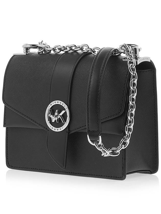 Saffiano Greenwich Small Cross Bag Black - MICHAEL KORS - BALAAN 3