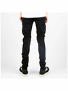 Dark Shadow Lido Air Cut Stretch Denim Jeans Black - RICK OWENS - BALAAN 5