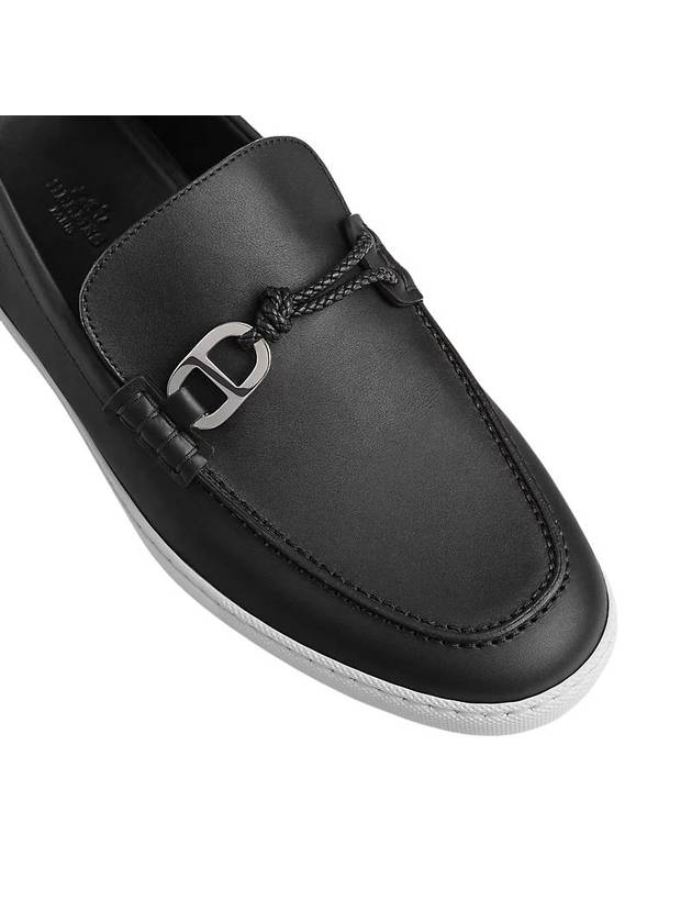 Men's Ignacio Loafers Black - HERMES - BALAAN 4