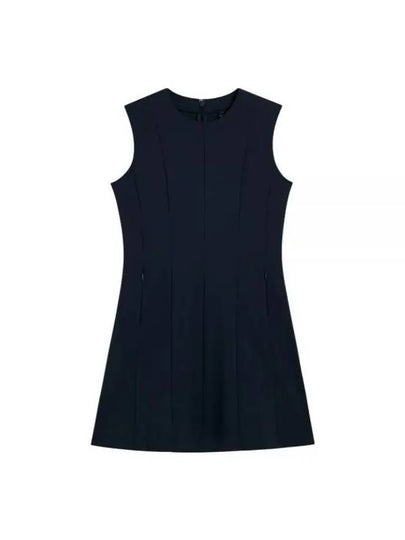 Golf Jasmin Short Dress Navy - J.LINDEBERG - BALAAN 2