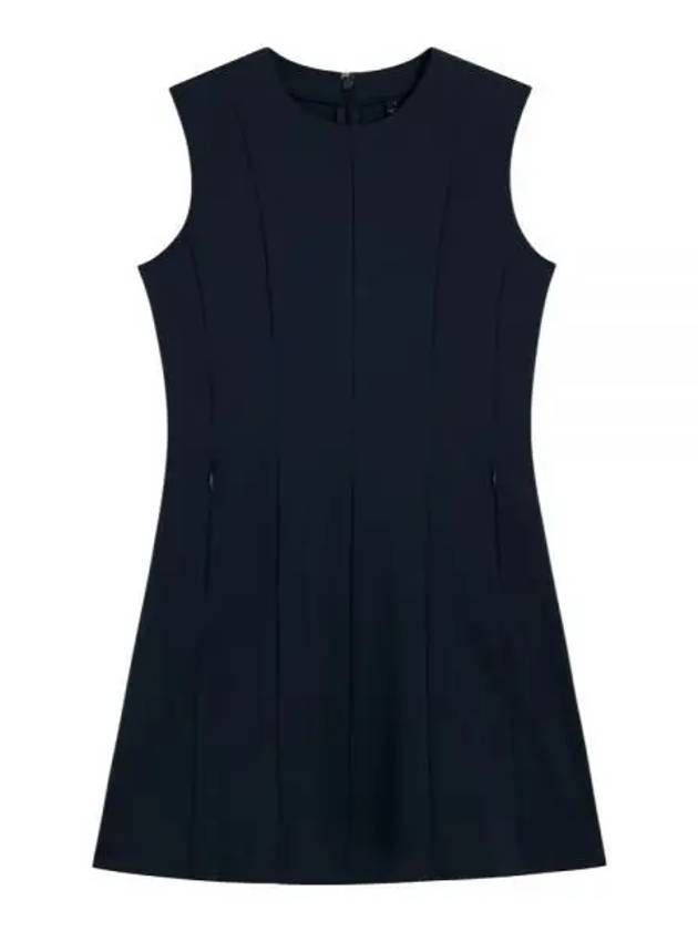 Golf Jasmin Short Dress Navy - J.LINDEBERG - BALAAN 1