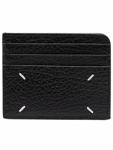 Maison Margiela Stitched Number Logo Card Wallet SA3VX0007 P4455 T8013 - MAISON MARGIELA - BALAAN 1