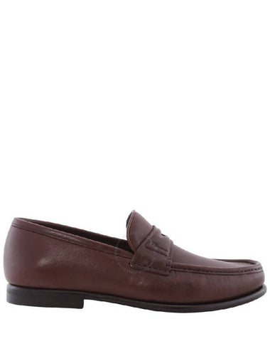 Ferragamo Men's Connor Medium Brown Loafers, Size 6 - SALVATORE FERRAGAMO - BALAAN 1