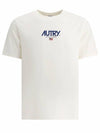 Iconic Logo Crew Neck Short Sleeve T-Shirt White - AUTRY - BALAAN 2