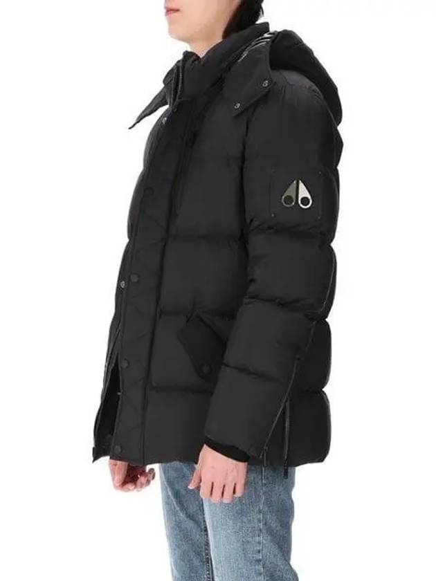 Everest 3Q Hooded Padding Black - MOOSE KNUCKLES - BALAAN 2