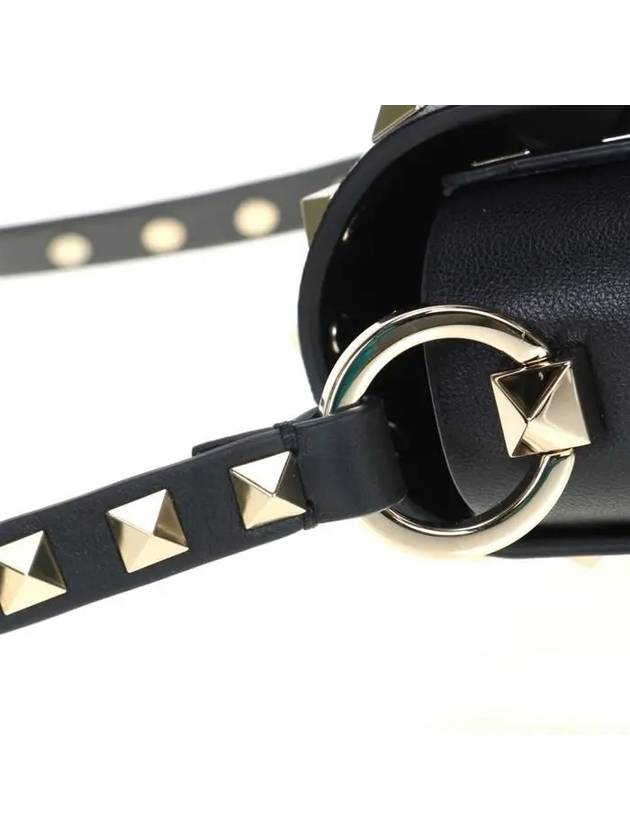 Rockstud Cross Bag Black - VALENTINO - BALAAN 11