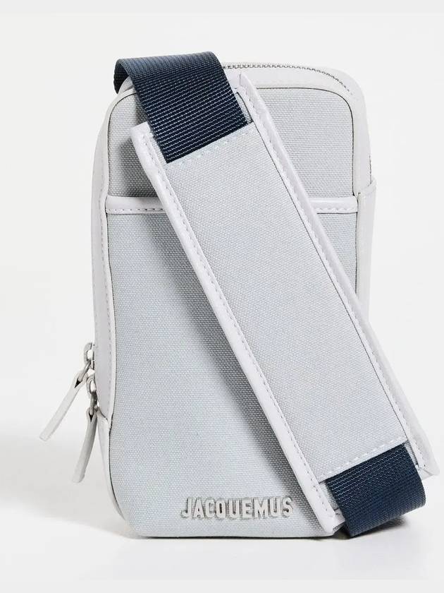 Men's Le Giardino Cross Bag Grey - JACQUEMUS - BALAAN 2