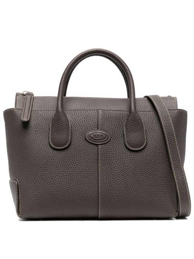 Di Leather Tote Bag Brown - TOD'S - BALAAN 1