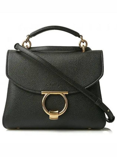 Gancini Small Tote Bag Black - SALVATORE FERRAGAMO - BALAAN 2