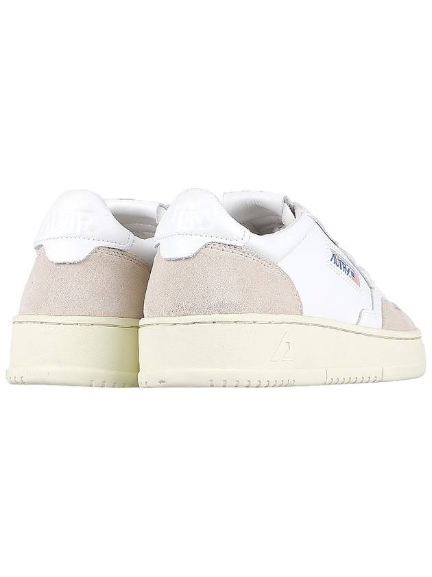 Medalist Suede Low Top Sneakers White - AUTRY - BALAAN 6