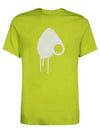 Augustine Logo Print Short Sleeve T-Shirt Green - MOOSE KNUCKLES - BALAAN 2