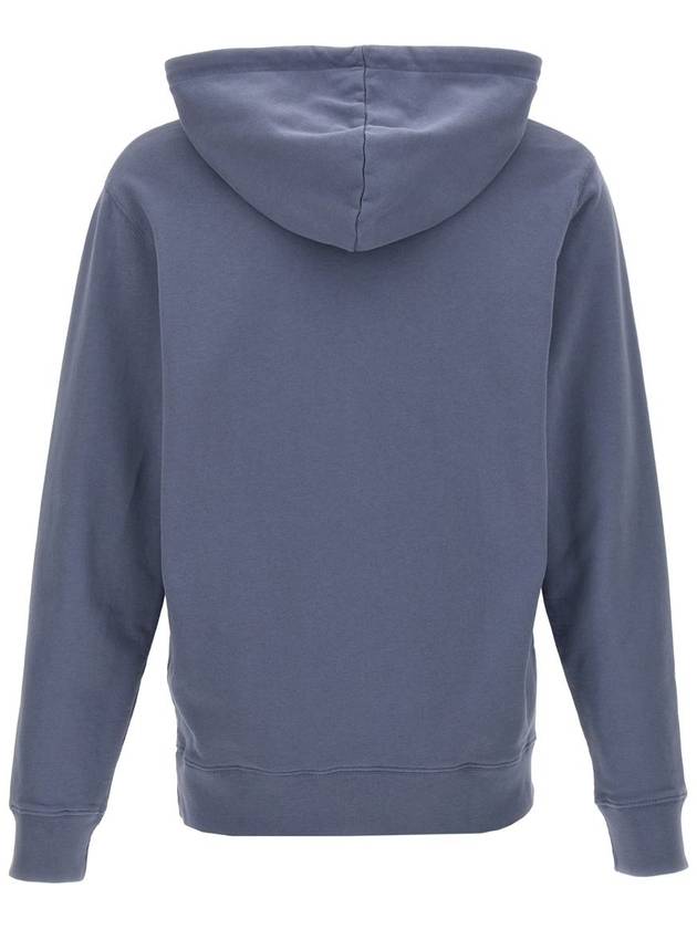 Fox Head Patch Regular Hoodie Light Blue - MAISON KITSUNE - BALAAN 3