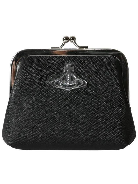 Derby Frame Coin Wallet Black - VIVIENNE WESTWOOD - BALAAN 2