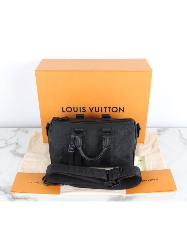 Keepall Bandoulier 25 Black - LOUIS VUITTON - BALAAN 2