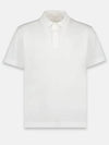 Embroidered Logo Cotton Polo Shirt White - GIVENCHY - BALAAN 2