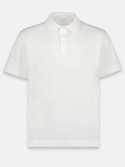 Embroidered Logo Cotton Polo Shirt White - GIVENCHY - BALAAN 2