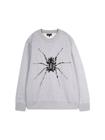 Spider Print Sweatshirt Grey - LANVIN - BALAAN 1