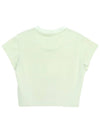 Exclusive special price limited to 30 pieces M241TS12723M Women s Crop Short Sleeve T Shirt - WOOYOUNGMI - BALAAN 2