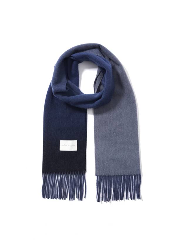 Aurora Lambs Wool 100 Muffler Navy - WHITE PROJECT - BALAAN 1