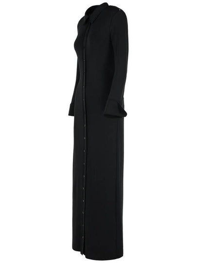 Sportmax 'Nias' Black Viscose Strech Dress - MAX MARA SPORTMAX - BALAAN 2