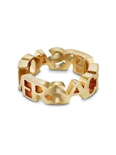 Logo Ring Gold - VERSACE - BALAAN 2