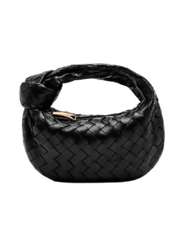 Bottega Veneta Women s Mini Jodie Bag Black 651876VCPP5 8425 - BOTTEGA VENETA - BALAAN 1