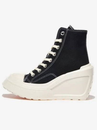 Chuck 70 Deluxe Wedge Black High BLACKBLACK - CONVERSE - BALAAN 1