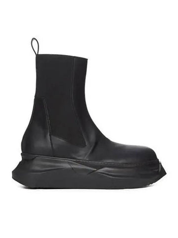 Rick Owens Vegan Leather Boots Black DU01C6846 VL - RICK OWENS - BALAAN 1