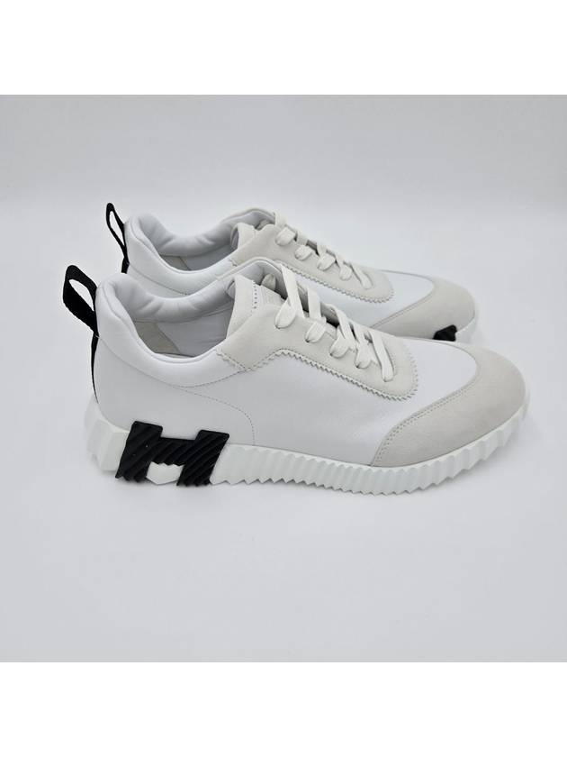 Bouncing Low Top Sneakers White - HERMES - BALAAN 8