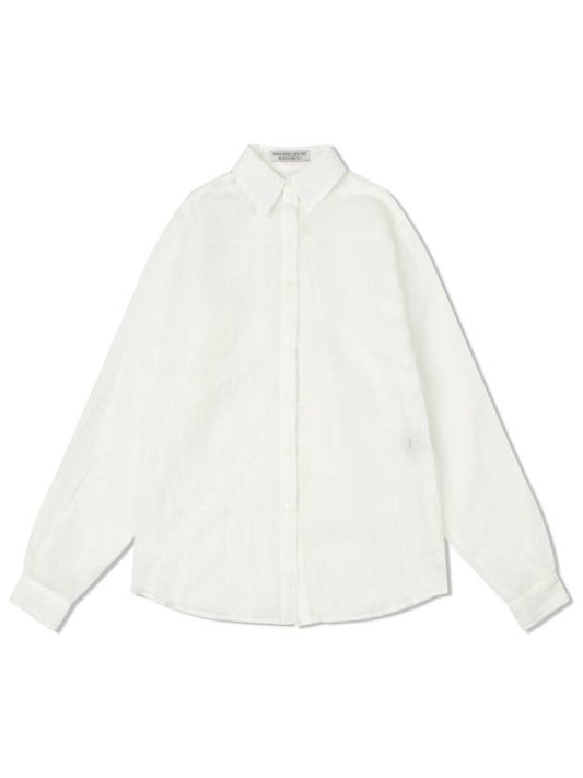 Linen Long Sleeve Shirt - NDA - BALAAN 1