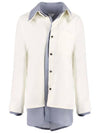 Shirt 738507V2SM0 9087 WHITE - BOTTEGA VENETA - BALAAN 1