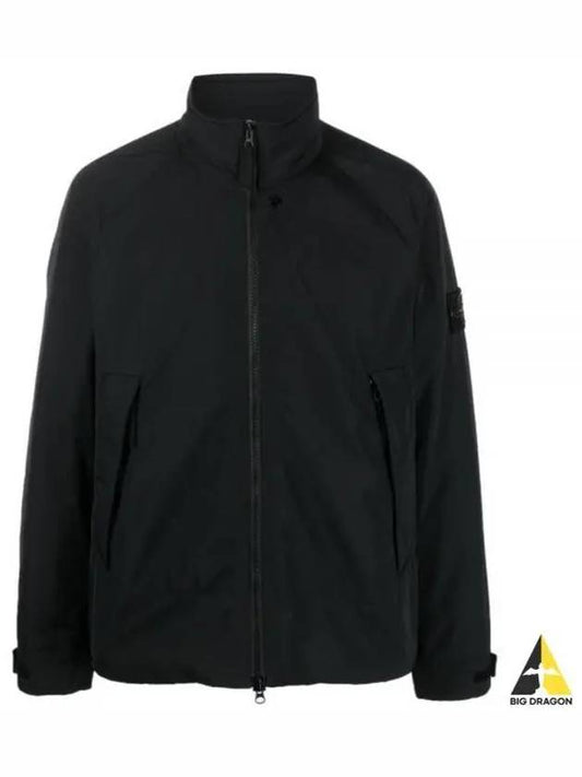 Micro Twill Pure Insulation Technology Primaloft Jacket Black - STONE ISLAND - BALAAN 2